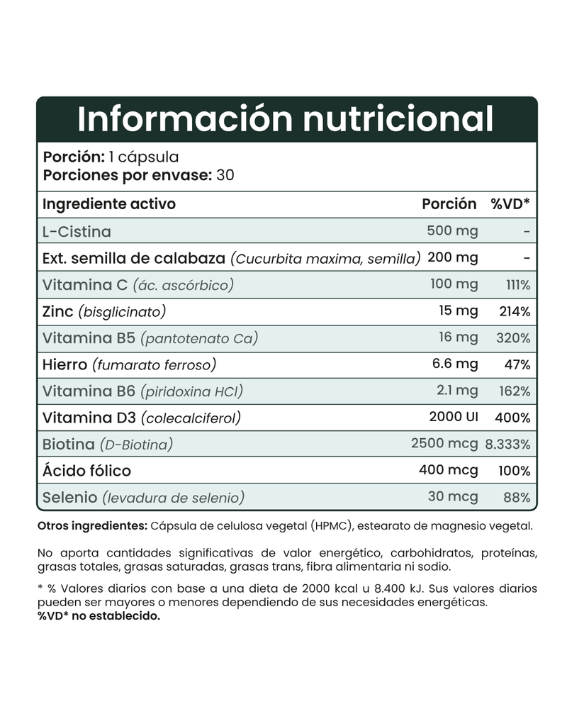 FOLIVE WOMEN – Cápsulas para el cuidado capilar (Suplemento dietario)